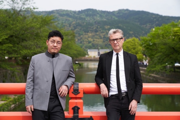 左/井田幸昌氏 右/ジェローム・サンス氏 Photo by Koki Urano