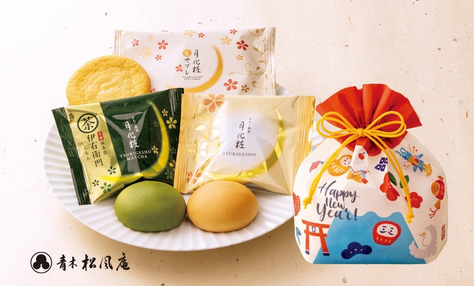 月化粧お正月巾着