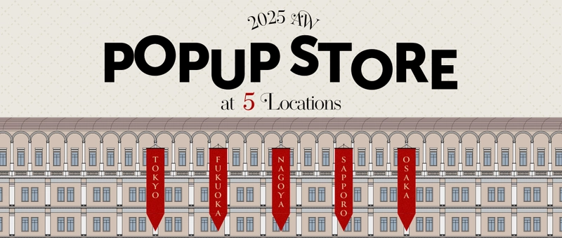 MADE IN JAPANのアパレルブランドUNFOLK(アンフォーク)　 全国5都市にて期間限定POPUP STOREを7月19日(土)より開催