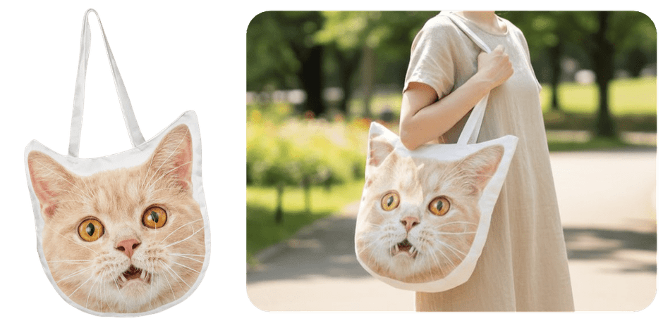 うちの子のBIG顔 トートバッグコース