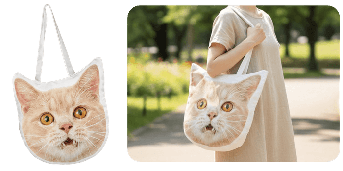 うちの子のBIG顔 トートバッグコース