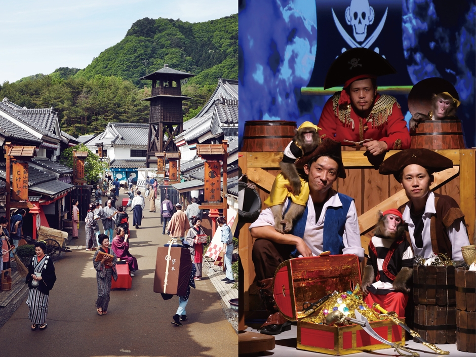 日光江戸村とおさるランド