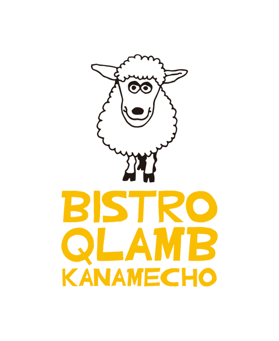 BISTRO QLAMB KANAMECHO ロゴ