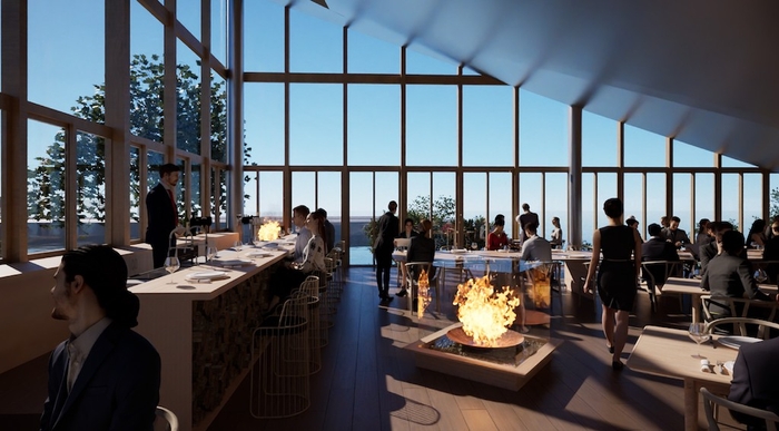 『EN³』の2階イメージ(海側)