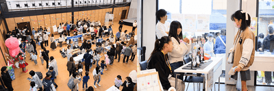 昨年のこどもマルシェの様子