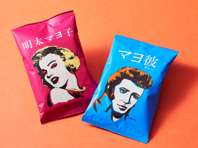 「お菓子シリーズ」 据え置き価格：129円～／唯一無二なデザインが人気のお菓子シリーズ