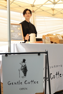 コーヒー店頭販売の様子