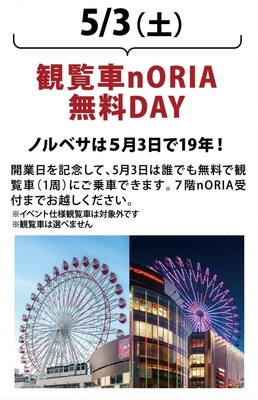 5月3日でノルベサは19周年！