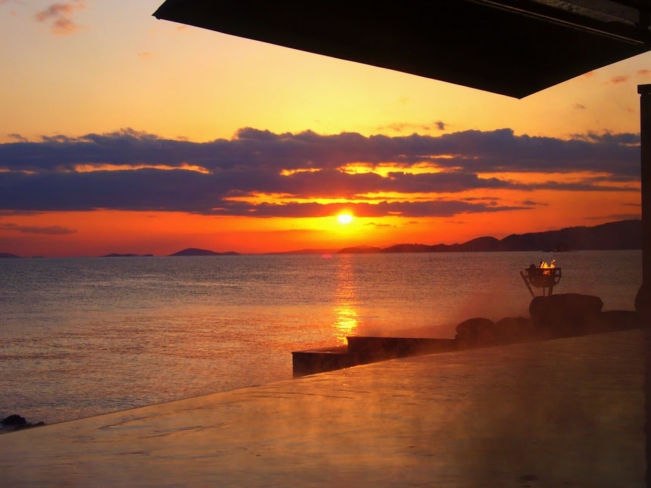 銀波荘 露天風呂 天海の湯-2