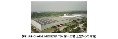 PT. UNI-CHARM INDONESIA TBKは カラワン第一工場で使用する電力のうち 約800万kWh／年を再生可能電力※1へ切り替えCO2を削減します