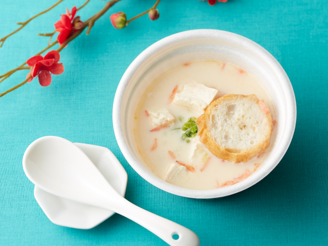 台湾風豆乳スープ ～台湾の朝ごはん～シェントウジャン　　イメージ画像
