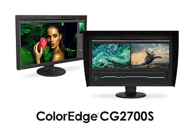 HDRに対応した27型制作用モニター、 「ColorEdge CG2700S」の発売日を6月16日に決定