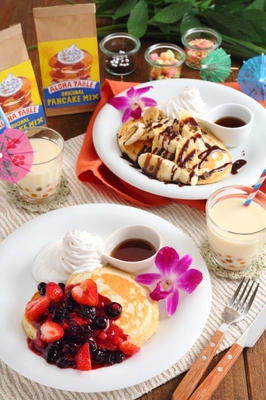 親子で一緒に楽しめる!ヘルシーパンケーキ作り