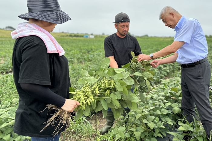 山田農園さまと一の坊総料理長(8月)