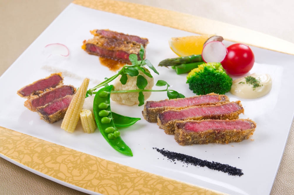 A5ランク黒毛和牛ローストビーフ牛カツ