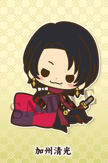 刀剣男士たちのゆったりくつろぎイラストがキュート！ 「ラバー 