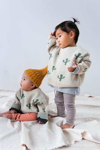 Cactus design knit