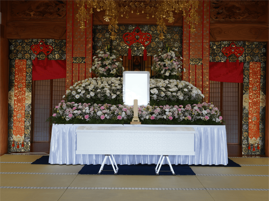 お寺でお葬式(祭壇70万円)