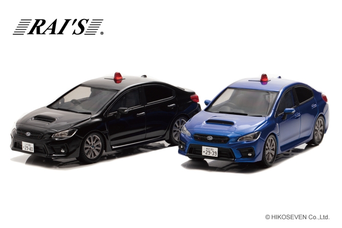 RAI'S 1/43 スバル WRX S4 2.0GT Eye Sight (VAG) 青森県警察交通機動隊/埼玉県警察高速道路交通警察隊