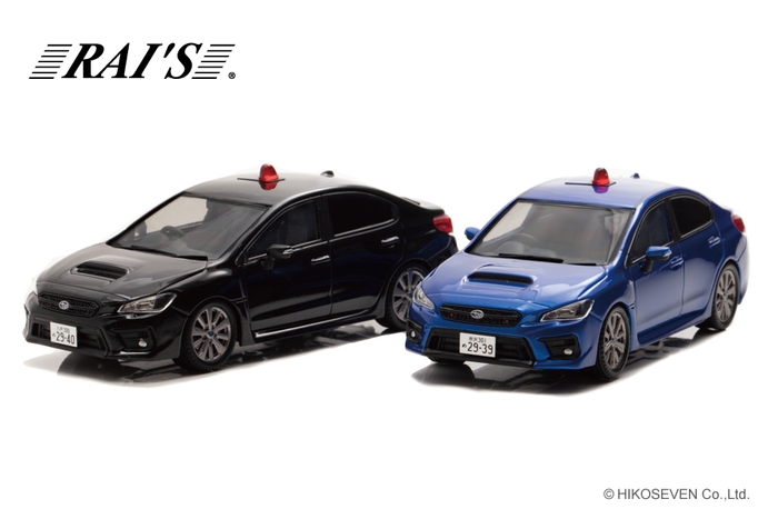 RAI'S 1/43 スバル WRX S4 2.0GT Eye Sight (VAG) 青森県警察交通機動隊／埼玉県警察高速道路交通警察隊