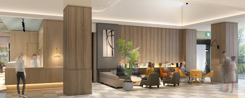 ロビー イメージパース