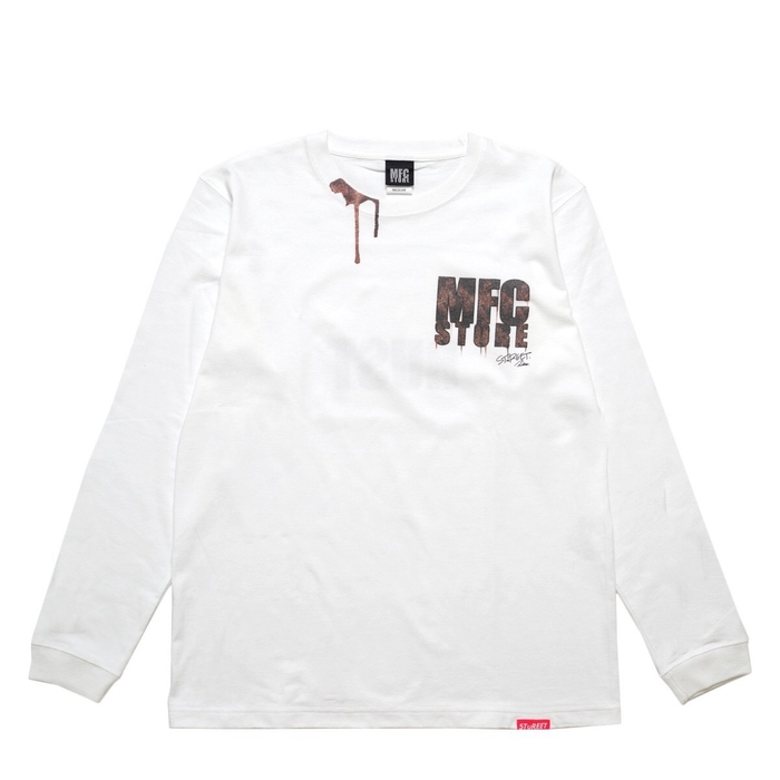 LONG SLEEVE T-Shirt (WHITE)