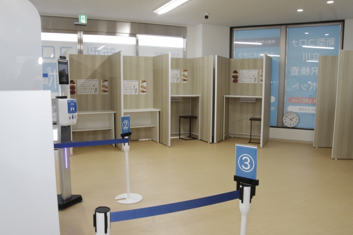 室内16ブース完備
