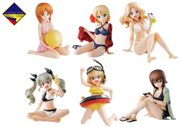 スマホアプリ 「ガールズ＆パンツァー あつまれ！みんなの戦車道！！」の 一番くじが登場