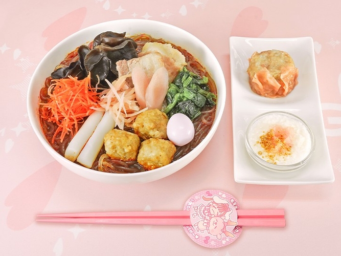 【もえあず×岩下の新生姜】ニュージンジャー麻辣湯～ピンクのとろろ＆岩下の新生姜シウマイ付き～