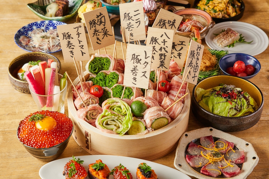 野菜肉巻き串を食べて地産地消に貢献!