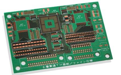 図. 高機能プリント基板の製品画像
