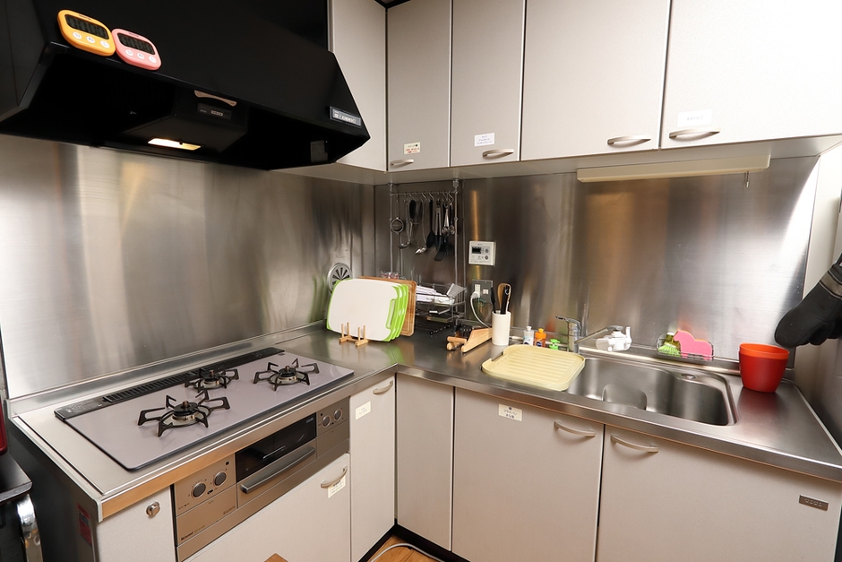 使いやすいキッチンスペース