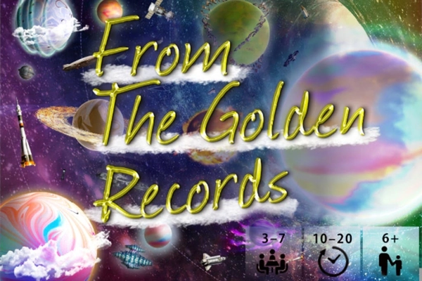 舞台は宇宙！ボードゲーム『From the Golden Records』新規制作！ クラウドファウンディングを開始！