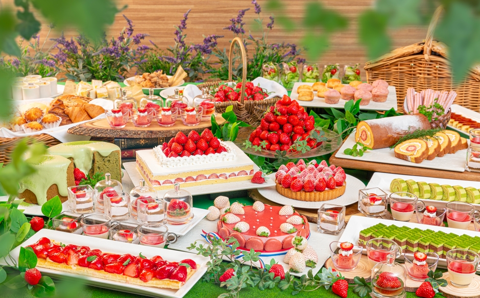 苺スイーツブッフェメニュー(イメージ)