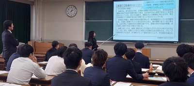 近畿大学工学部で教職をめざす学生が対象　広島県教育委員会の「出前講義」で授業づくりの基礎を学ぶ