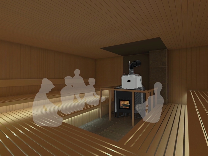 サウナ室イメージ図