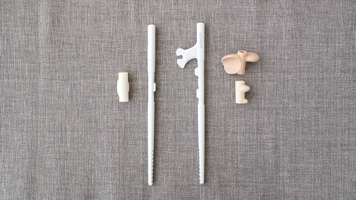 連結部も簡単に分解