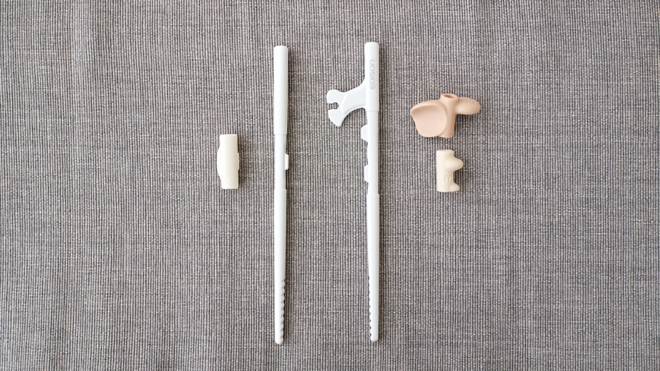 連結部も簡単に分解