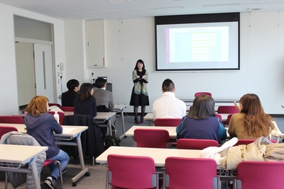 マプア大学研修説明会の様子