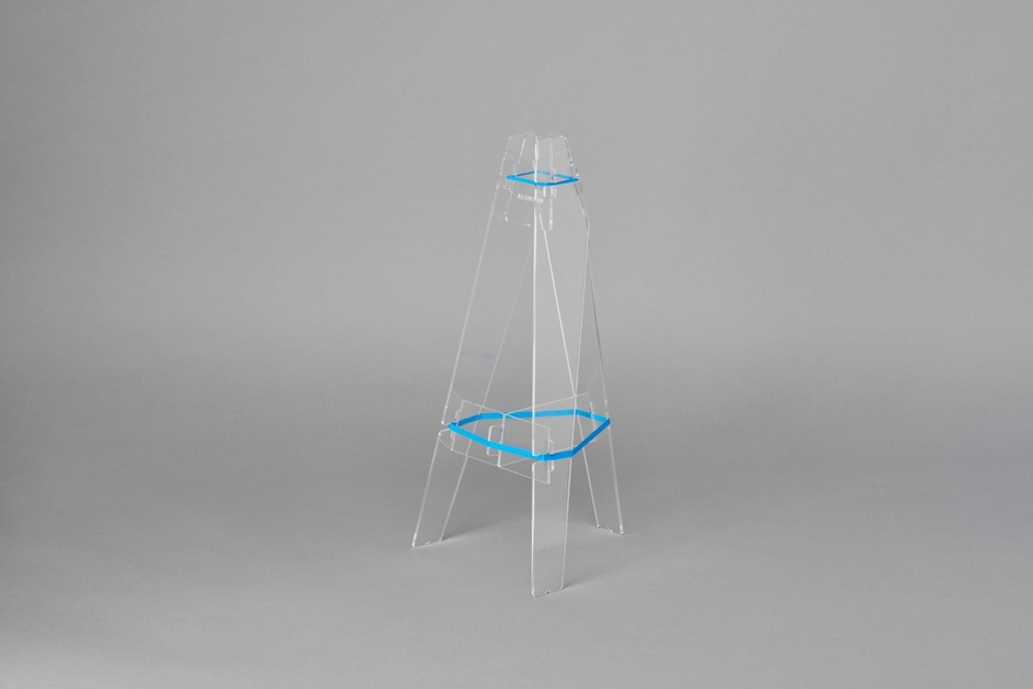 デスクトップイーゼル　ブルー