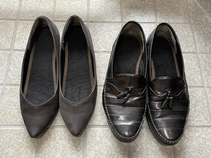 男性の靴にも、女性の靴にも
