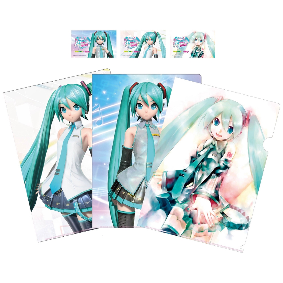 A4クリアファイルセット　1,500円