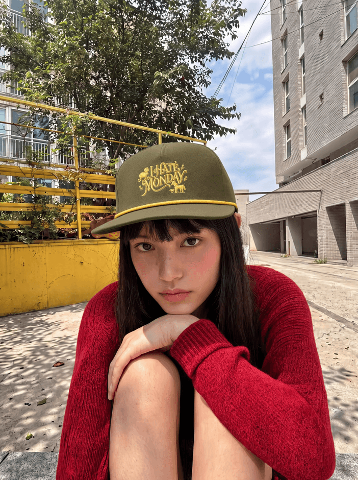 Vintage Logo Cap Khaki / ヴィンテージロゴキャップカーキ