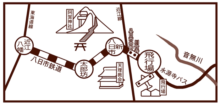 当時の路線図