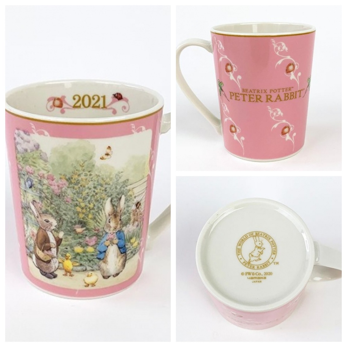 21年のピーターラビットのイヤーマグがとってもかわいい やさしいピンク色がすてき Newscast