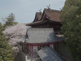 桃太郎伝説の舞台 岡山県・吉備津神社が 国指定重要文化財「南随神門」の 修復・美装化に向けたプロジェクトを4月28日より開始