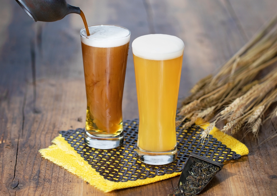 ジャスミンティービール』と『鉄観音ティービール』2種(各600円・税込)