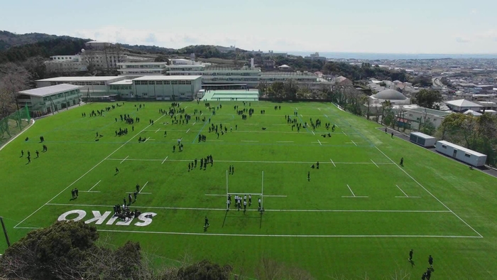 小鹿の丘　静岡聖光学院から静岡大学を望む