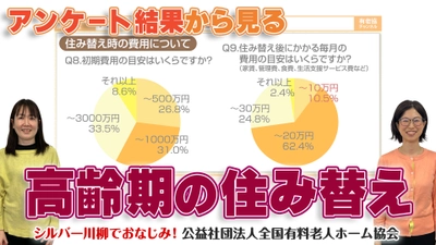 有老協チャンネル「アンケート結果から見る「高齢期の住み替え」」配信のお知らせ