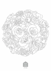 「おうち時間」は、花を感じて　 〜STAY HOME WITH FLOWERS〜 日比谷花壇　特別企画 「おうちで楽しくフラワーぺいんと」　 花の塗り絵公開中 